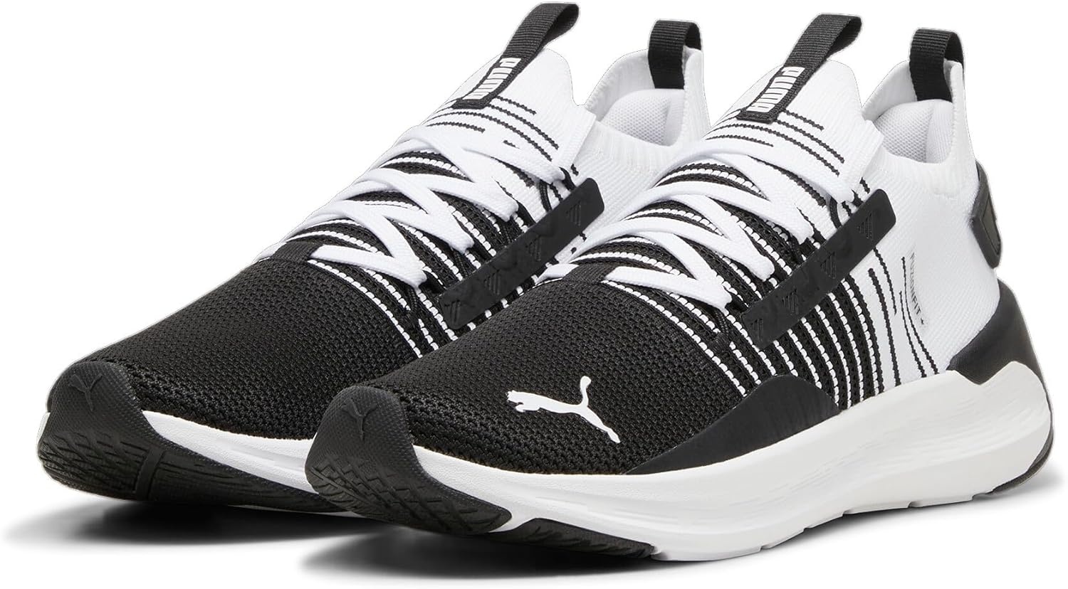 image:imagePuma Mens Softride Symmetry Fuzion Running ShoesBlackcool Dark Graywhite