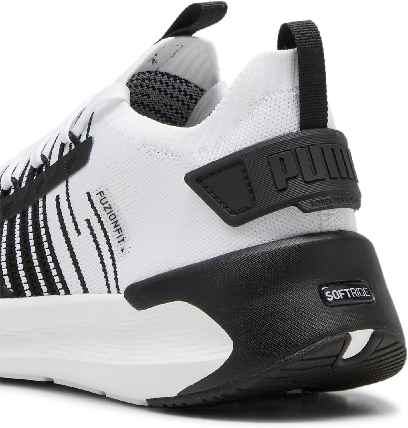 image:imagePuma Mens Softride Symmetry Fuzion Running ShoesBlackcool Dark Graywhite