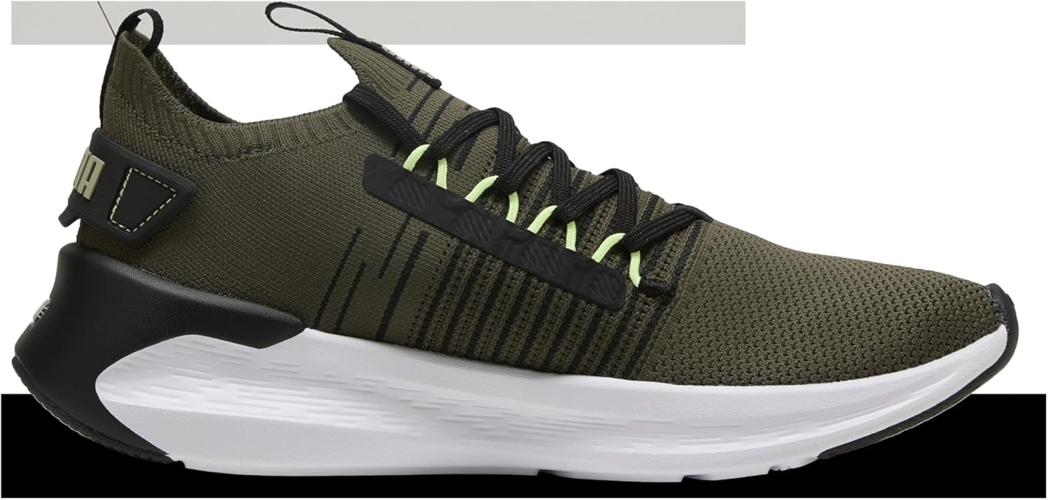 image:imagePuma Mens Softride Symmetry Fuzion Running ShoesDark Olive Puma Black Fizzy Light