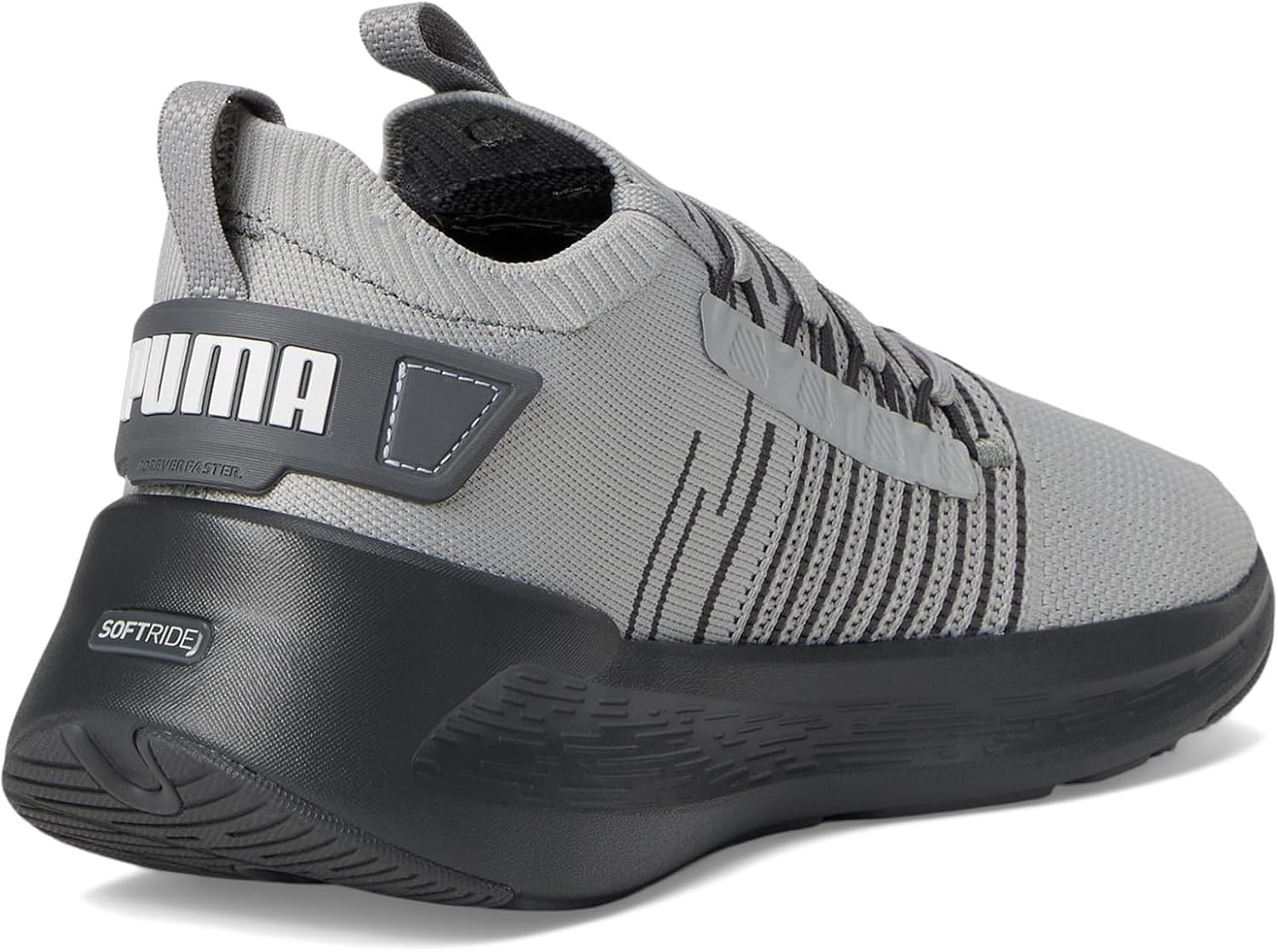 image:imagePuma Mens Softride Symmetry Fuzion Running ShoesGray EchoDusky GrayWhite