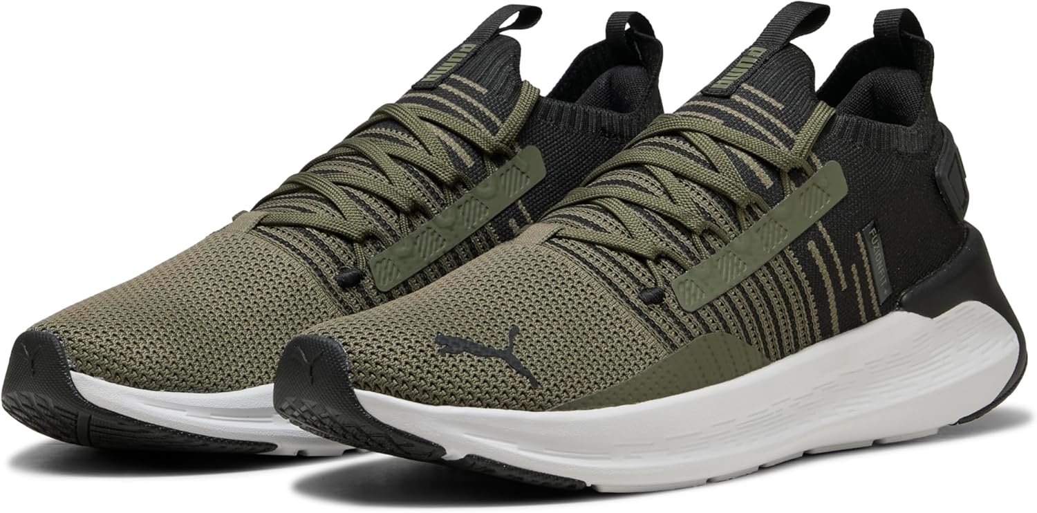 image:imagePuma Mens Softride Symmetry Fuzion Running ShoesLoden Puma Black Feather Grey