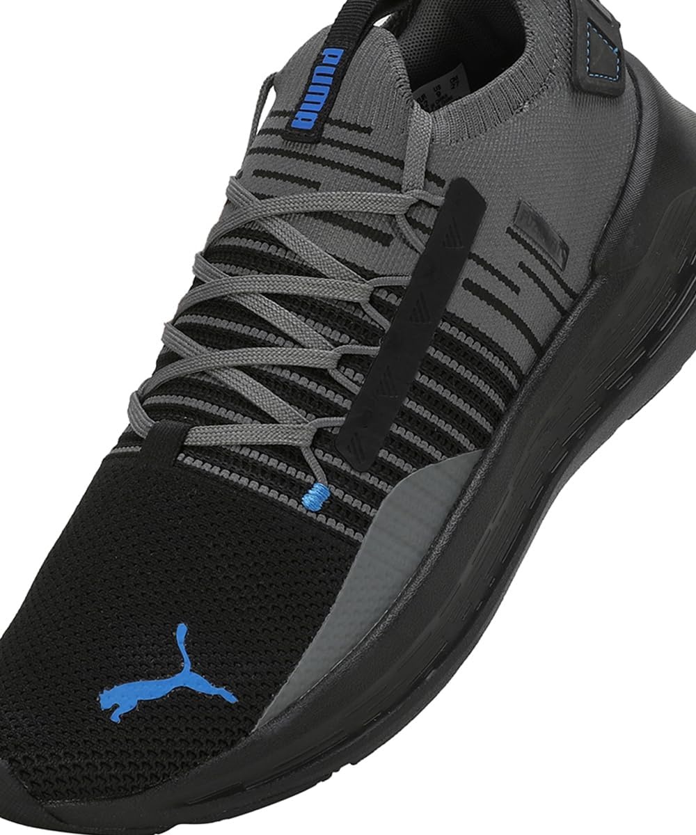 image:imagePuma Mens Softride Symmetry Fuzion Running ShoesPuma Black Cool Dark Gray Puma Team Royal