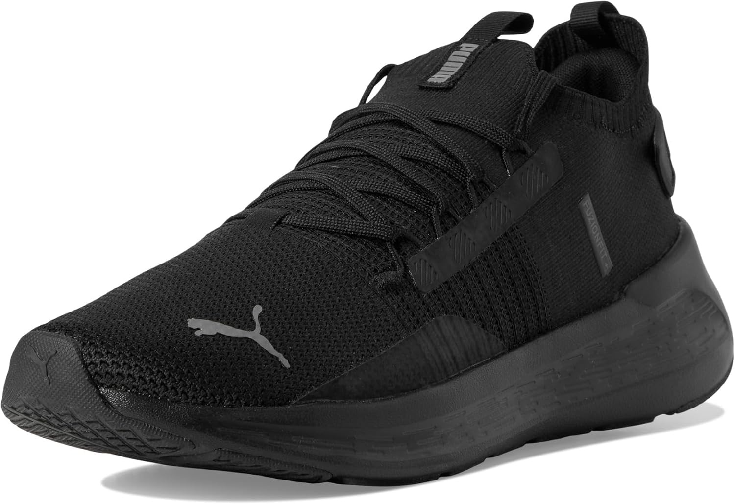 image:imagePuma Mens Softride Symmetry Fuzion Running ShoesPuma BlackCool Dark Gray 1