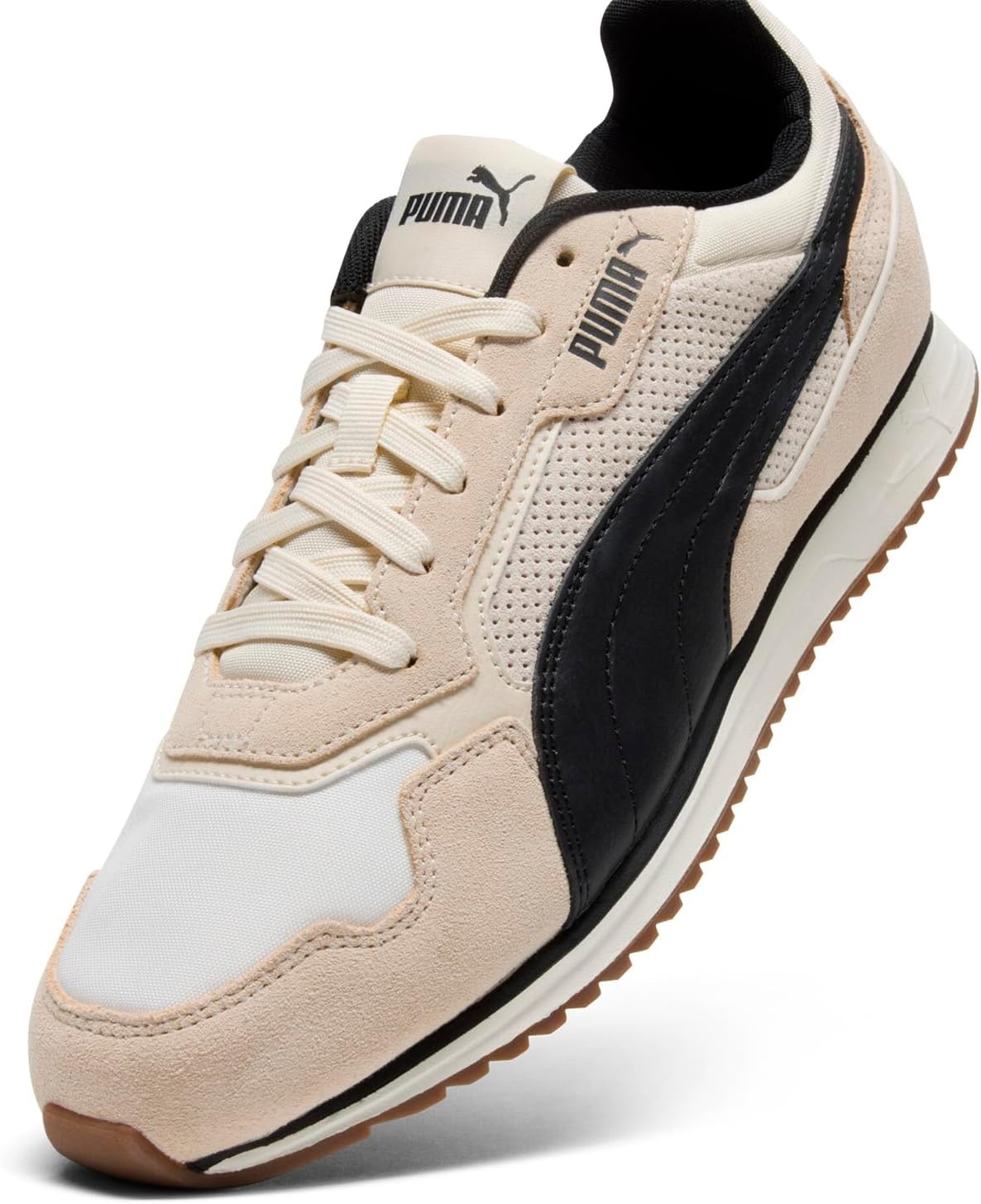 image:imagePuma Mens St Miler SneakerAlpine Snowblackblack Ah25