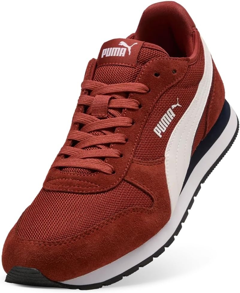 image:imagePuma Mens St Miler SneakerBordeaux Red Puma White New Navy