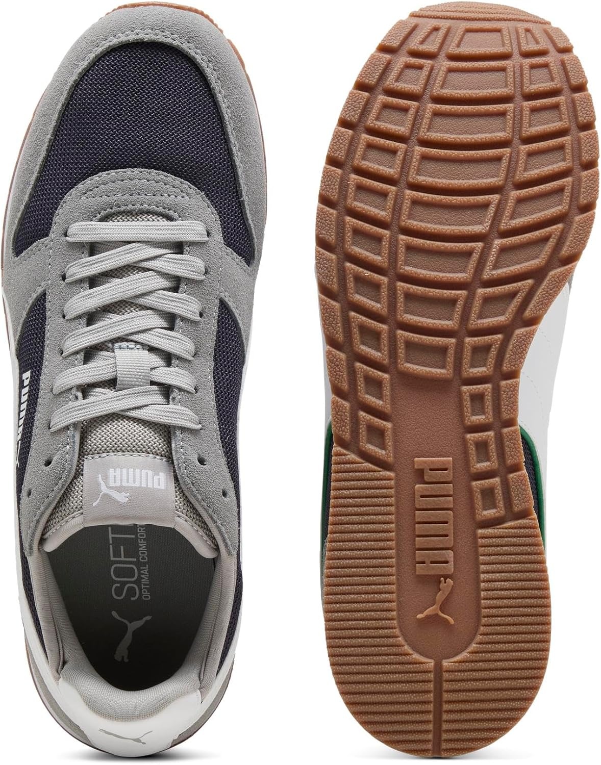 image:imagePuma Mens St Miler SneakerNavy Puma White Grey Echo
