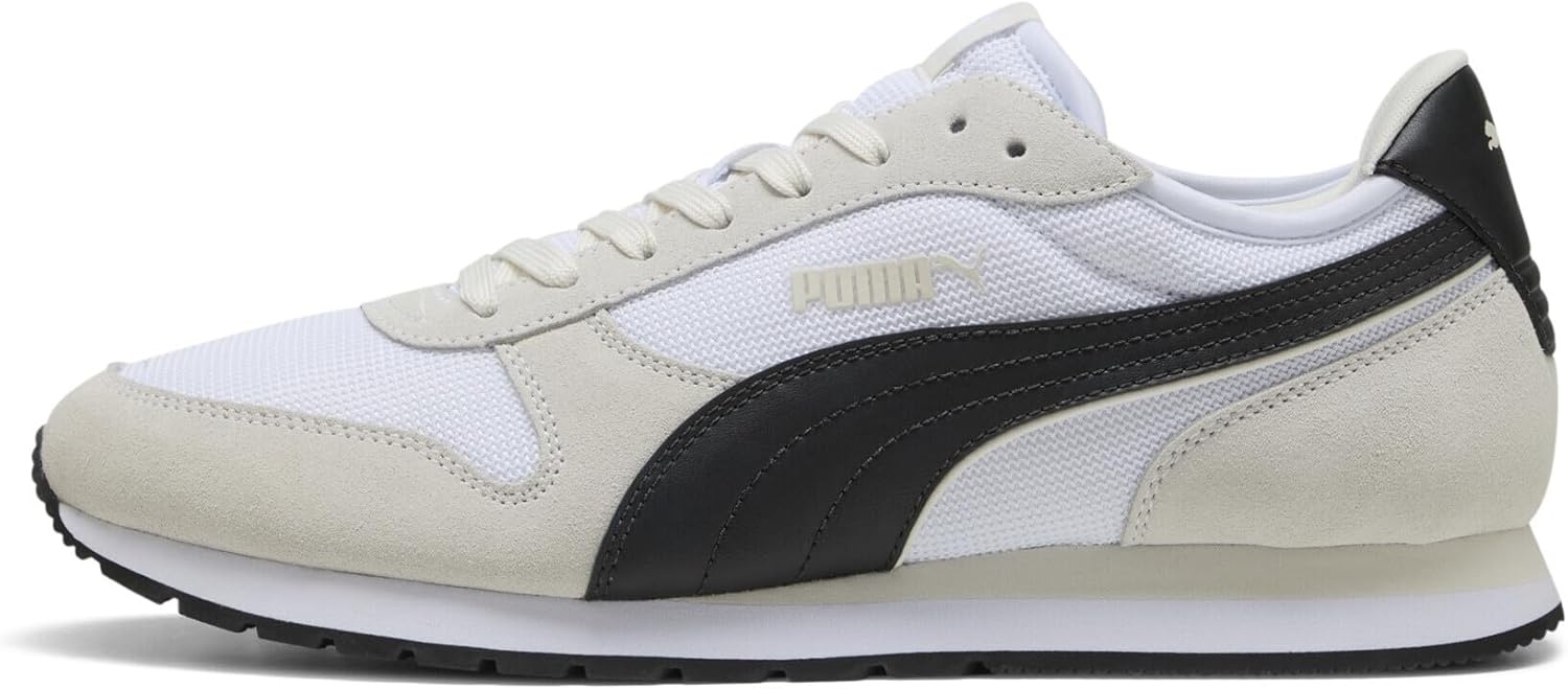 image:imagePuma Mens St Miler SneakerWhite Black Vapor Gray