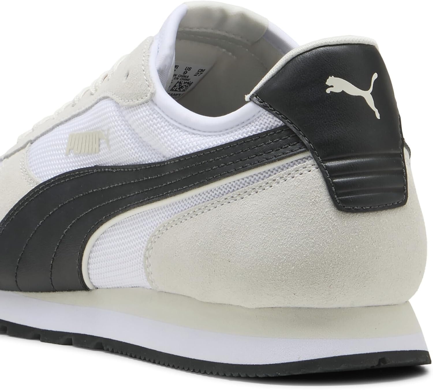 image:imagePuma Mens St Miler SneakerWhite Black Vapor Gray