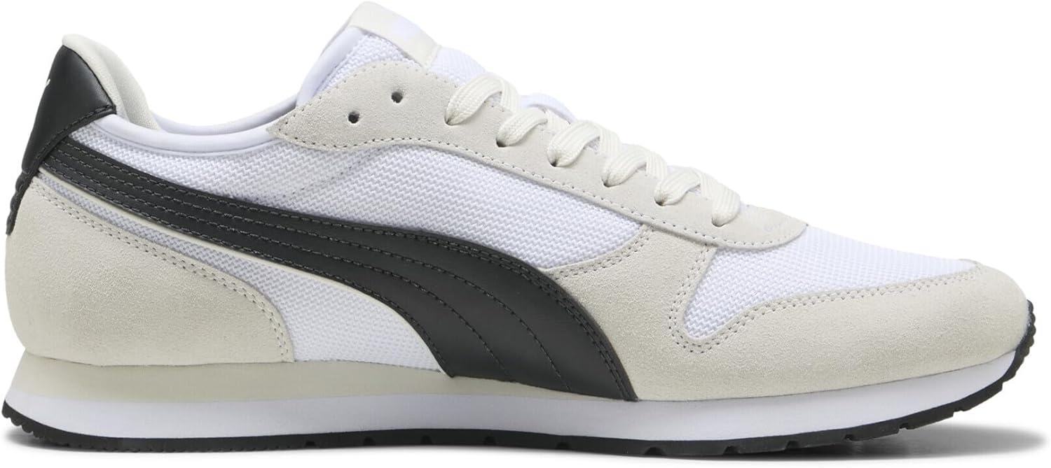 image:imagePuma Mens St Miler SneakerWhite Black Vapor Gray