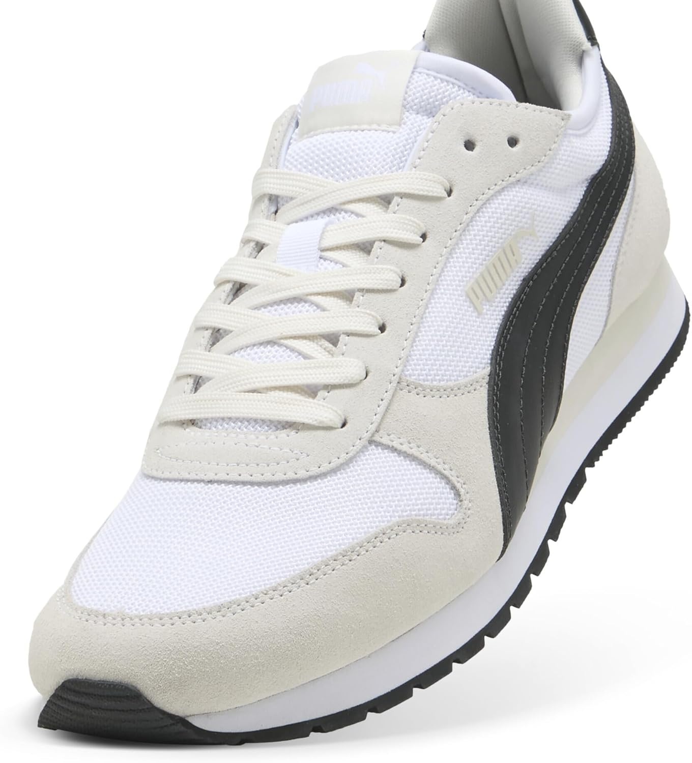 image:imagePuma Mens St Miler SneakerWhite Black Vapor Gray
