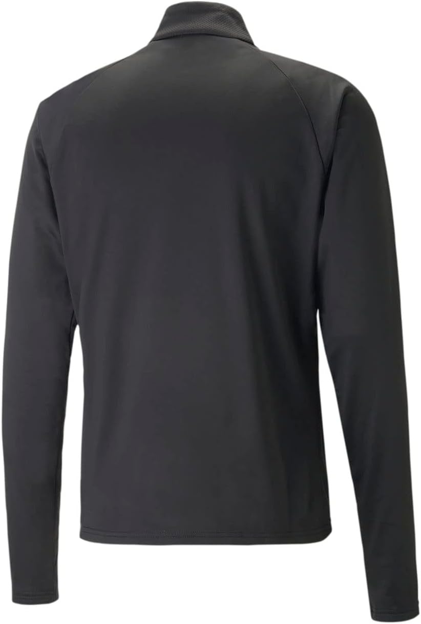 image:imagePuma Mens Teamliga 14 Zip TopPuma BlackElectric Peppermint