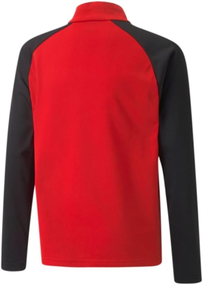 image:imagePuma Mens Teamliga 14 Zip TopRedBlack