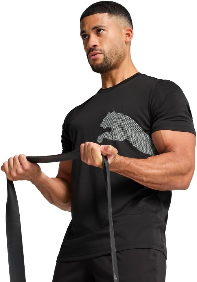 image:imagePuma Mens Train All Day Big Logo TShirtPuma Black Ss25