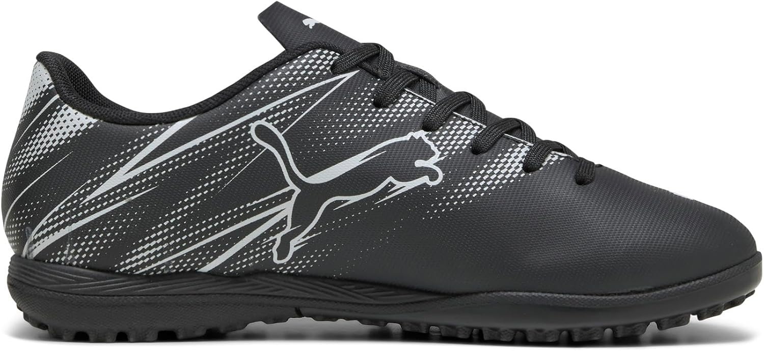 image:imagePuma UnisexChild Attacanto Turf Training Soccer CleatsBlackSilver