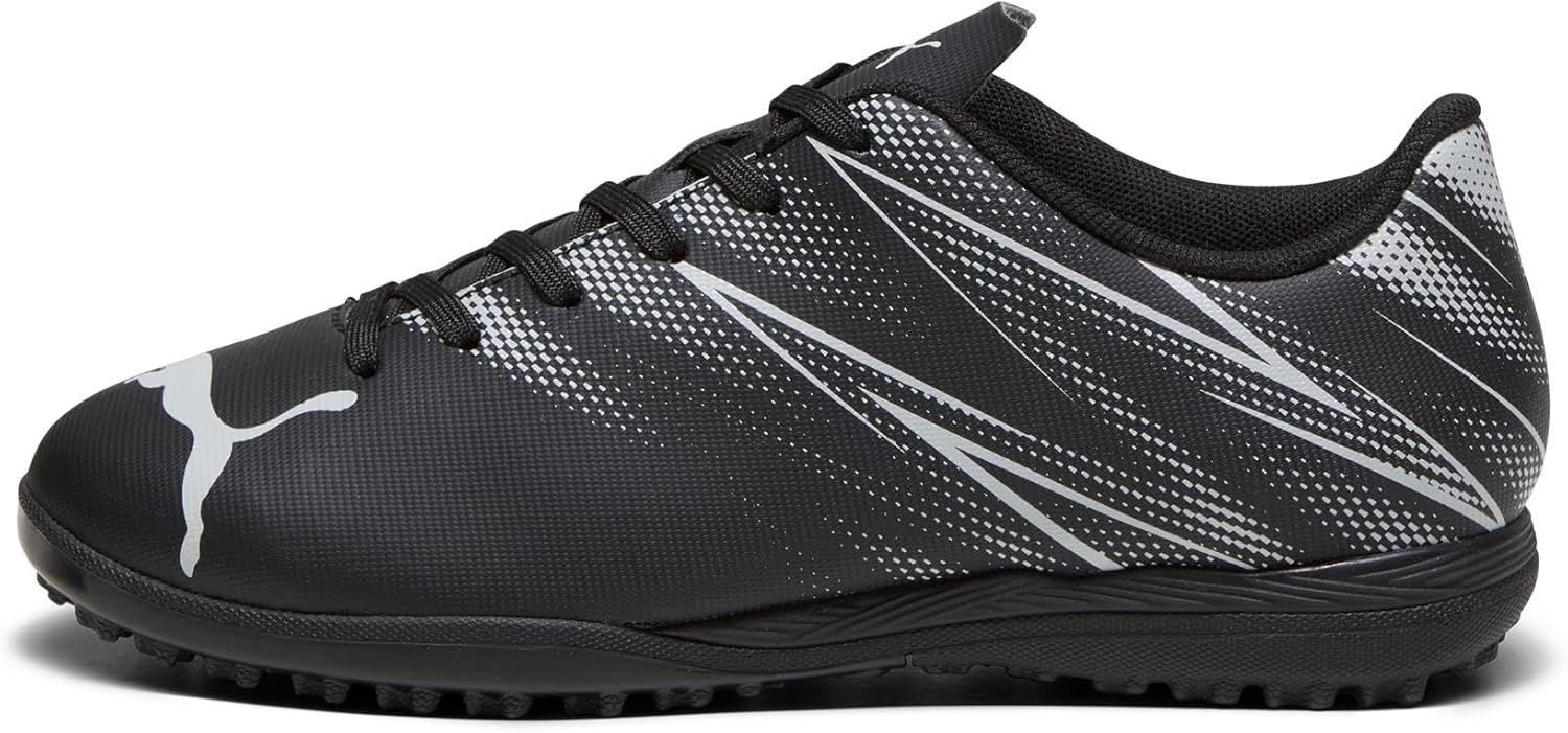 image:imagePuma UnisexChild Attacanto Turf Training Soccer CleatsBlackSilver