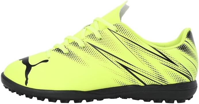 image:imagePuma UnisexChild Attacanto Turf Training Soccer CleatsSpring and Summer 24 Colors Electric LimePuma Black 07