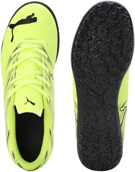 image:imagePuma UnisexChild Attacanto Turf Training Soccer CleatsSpring and Summer 24 Colors Electric LimePuma Black 07