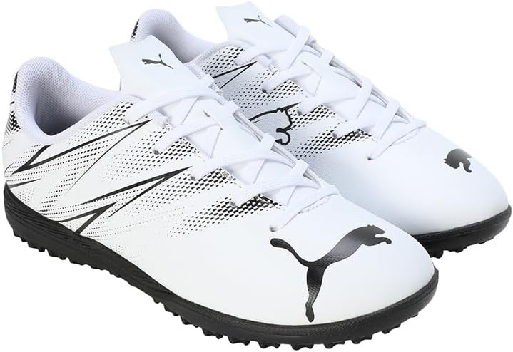 image:imagePuma UnisexChild Attacanto Turf Training Soccer CleatsWhiteBlack