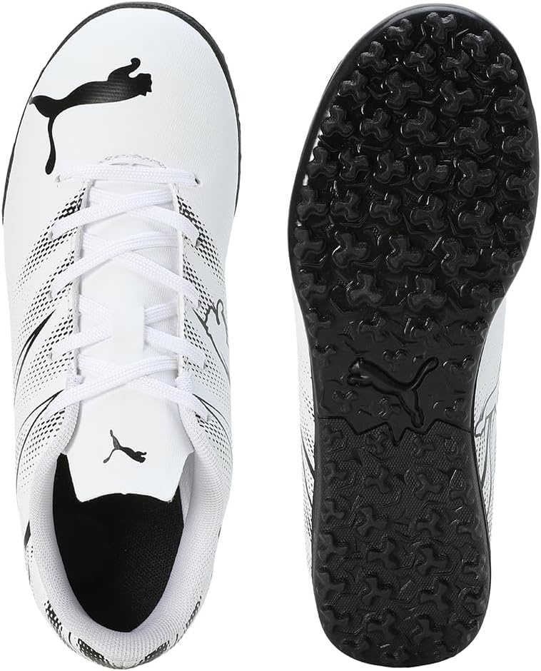 image:imagePuma UnisexChild Attacanto Turf Training Soccer CleatsWhiteBlack