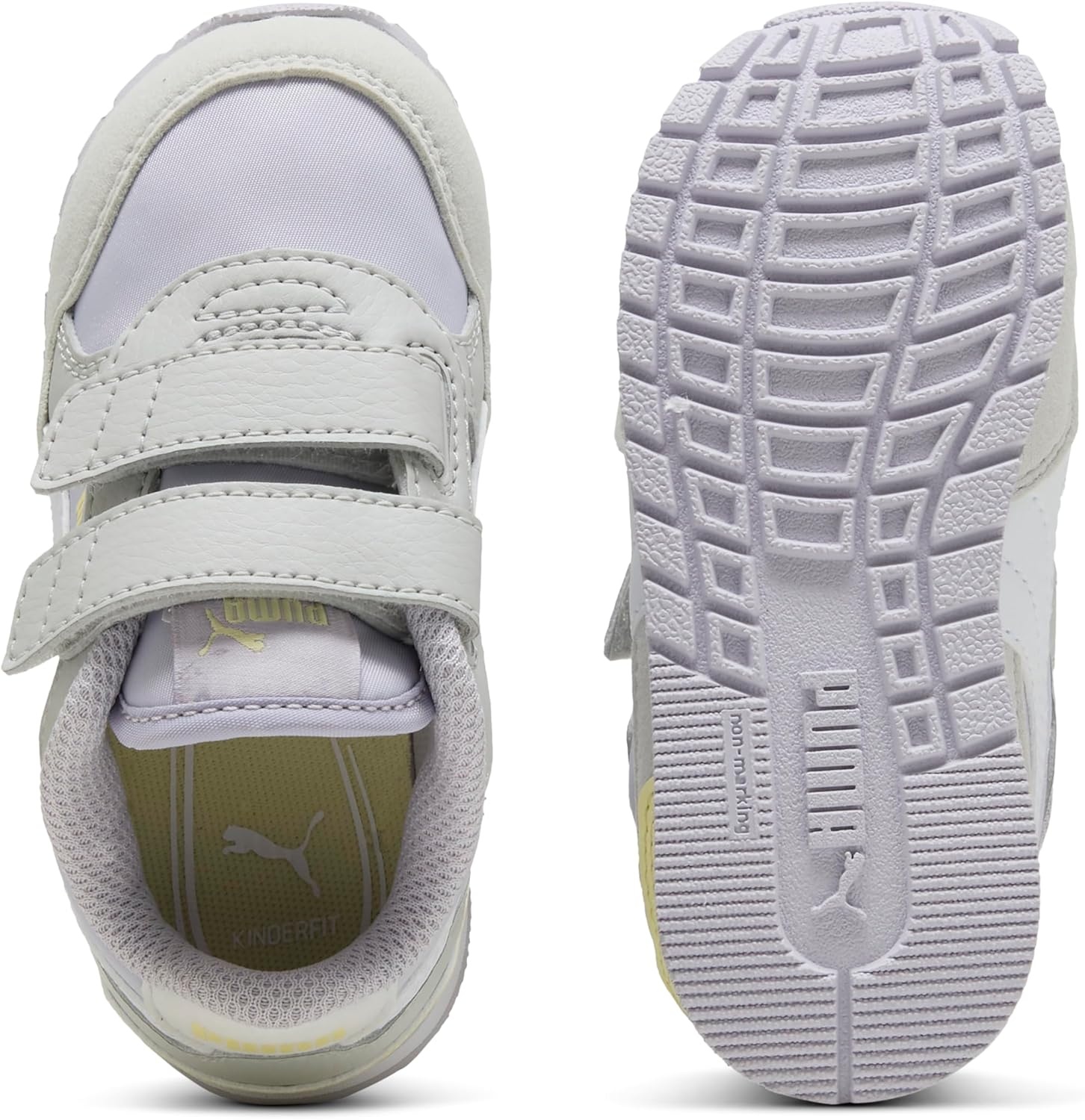 image:imagePuma UnisexChild St Runner Hook and LoopLilac Crushwhiteglacial Graygold Moon Ah25