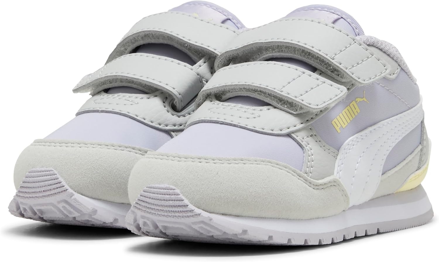 image:imagePuma UnisexChild St Runner Hook and LoopLilac Crushwhiteglacial Graygold Moon Ah25