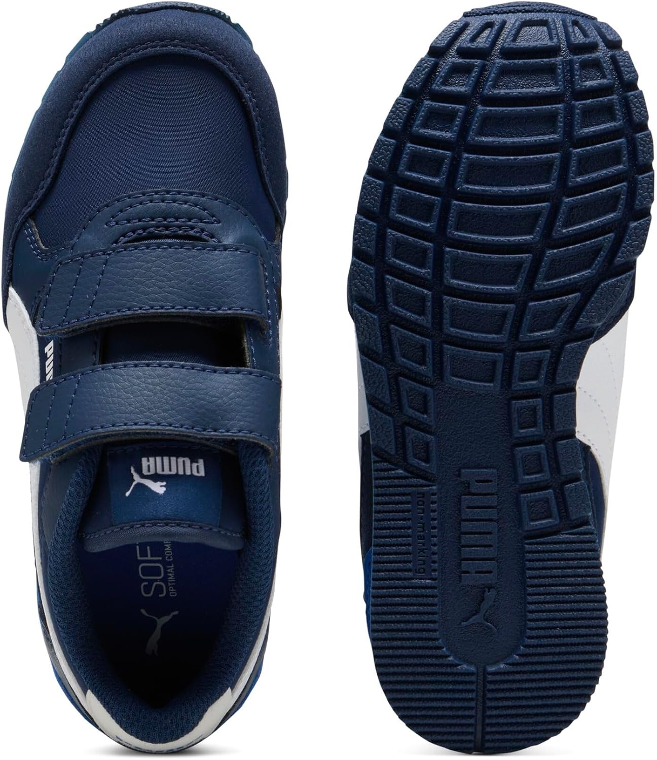 image:imagePuma UnisexChild St Runner Hook and LoopPersian Bluewhitemountain Blue Ah25