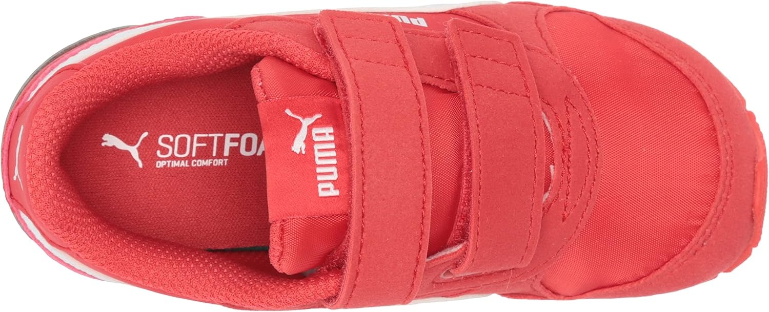 image:imagePuma UnisexChild St Runner Hook and LoopPoppy Redpuma Whiteflint Stone