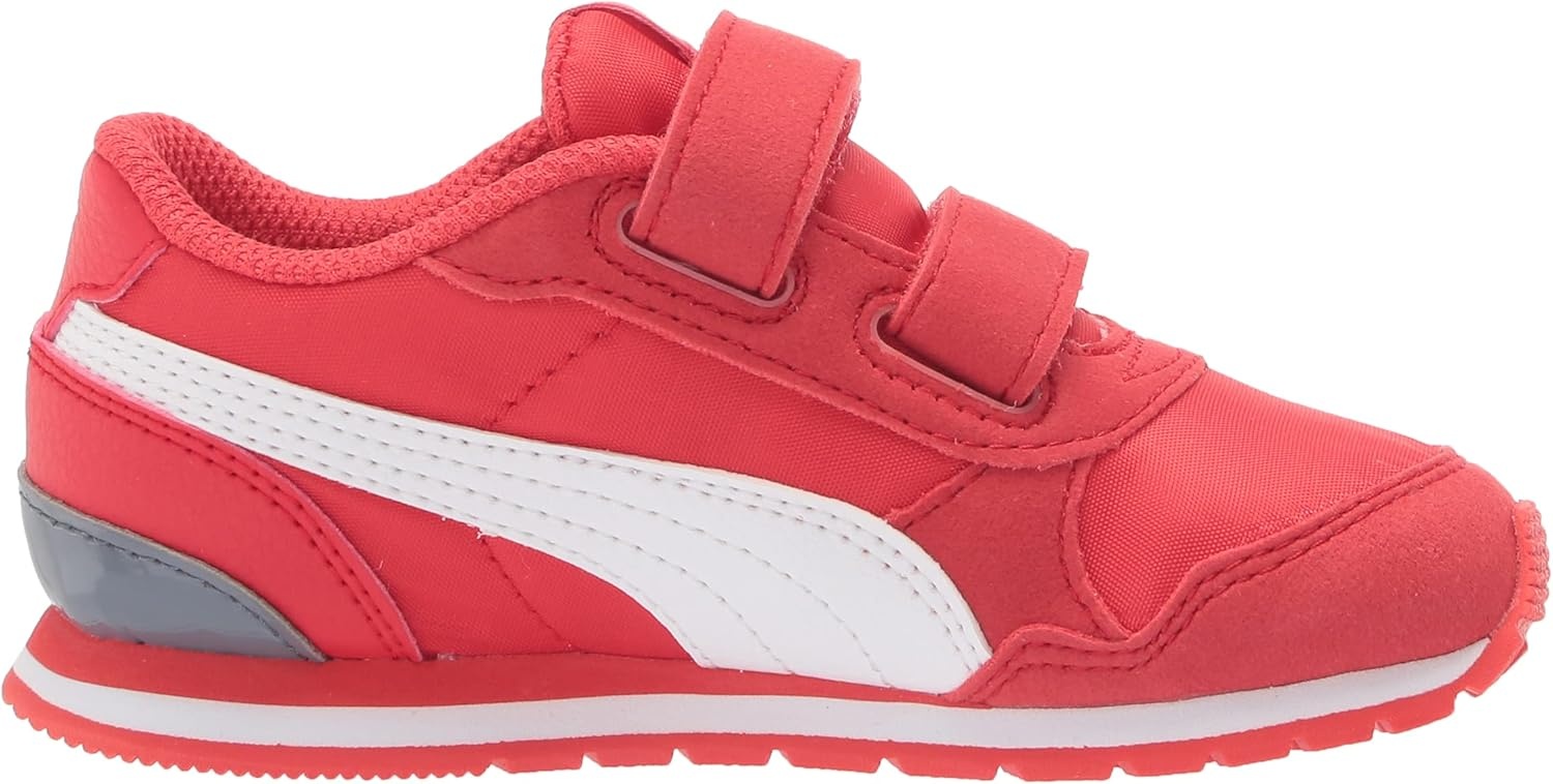 image:imagePuma UnisexChild St Runner Hook and LoopPoppy Redpuma Whiteflint Stone