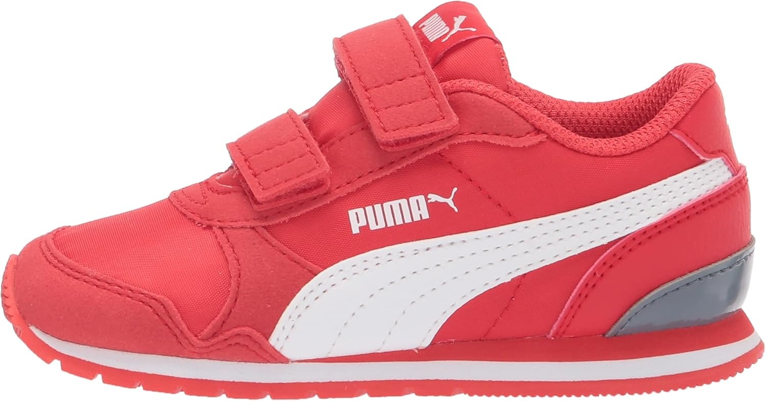 image:imagePuma UnisexChild St Runner Hook and LoopPoppy Redpuma Whiteflint Stone