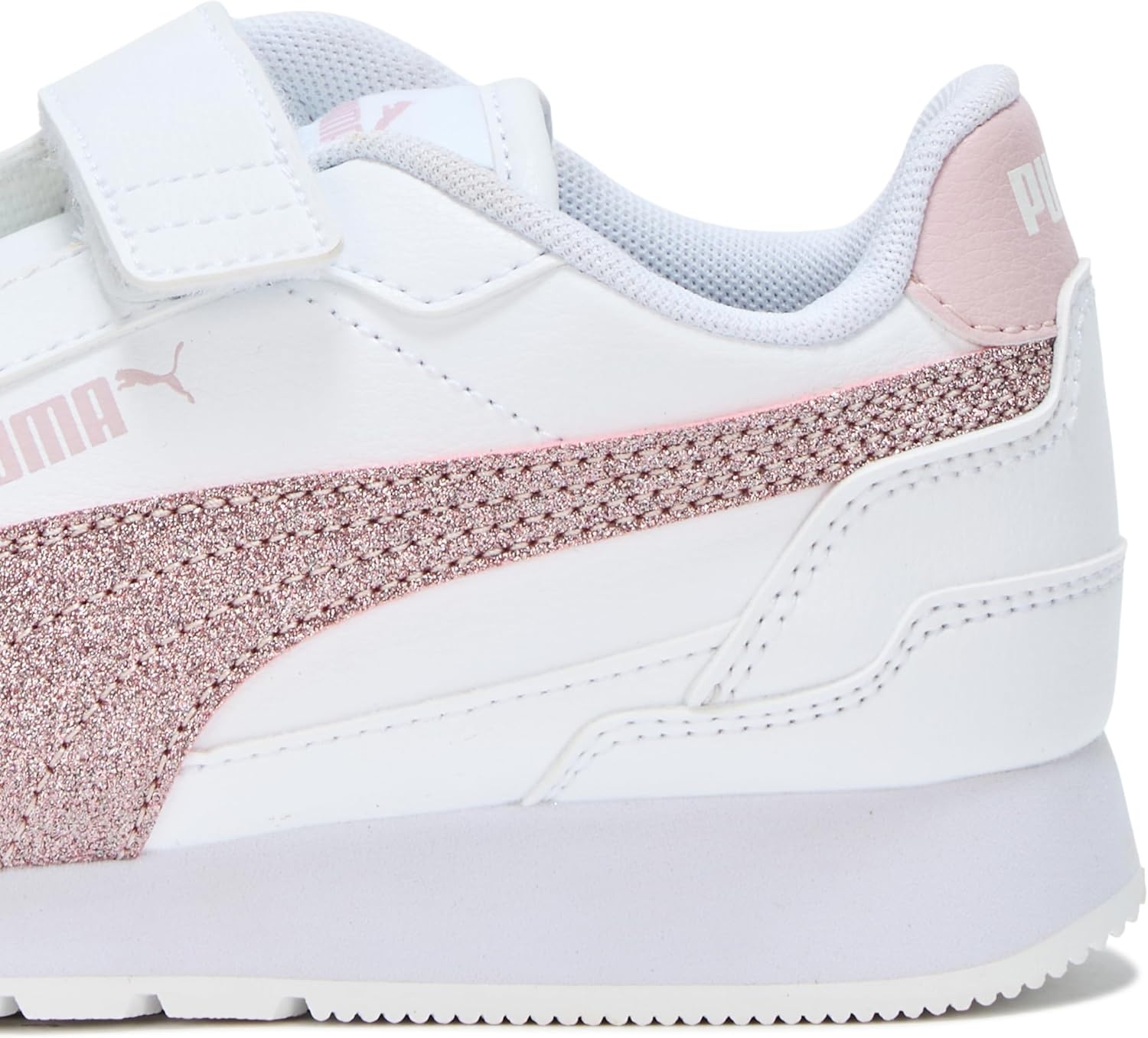 image:imagePuma UnisexChild St Runner Hook and LoopPuma Whitecopper Roserose Mauve