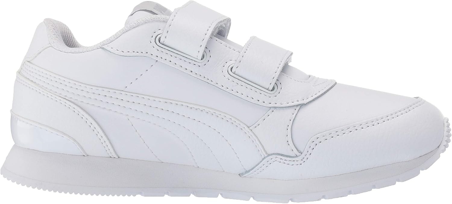 image:imagePuma UnisexChild St Runner Hook and LoopPuma Whitegray Violet