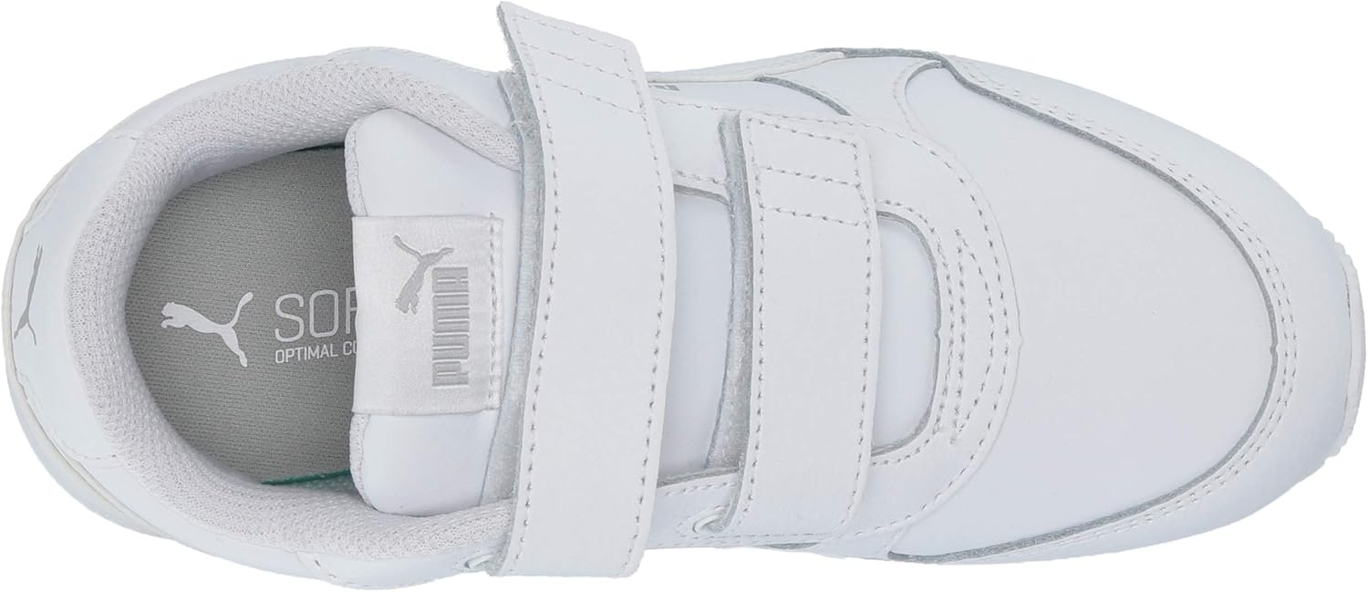 image:imagePuma UnisexChild St Runner Hook and LoopPuma Whitegray Violet