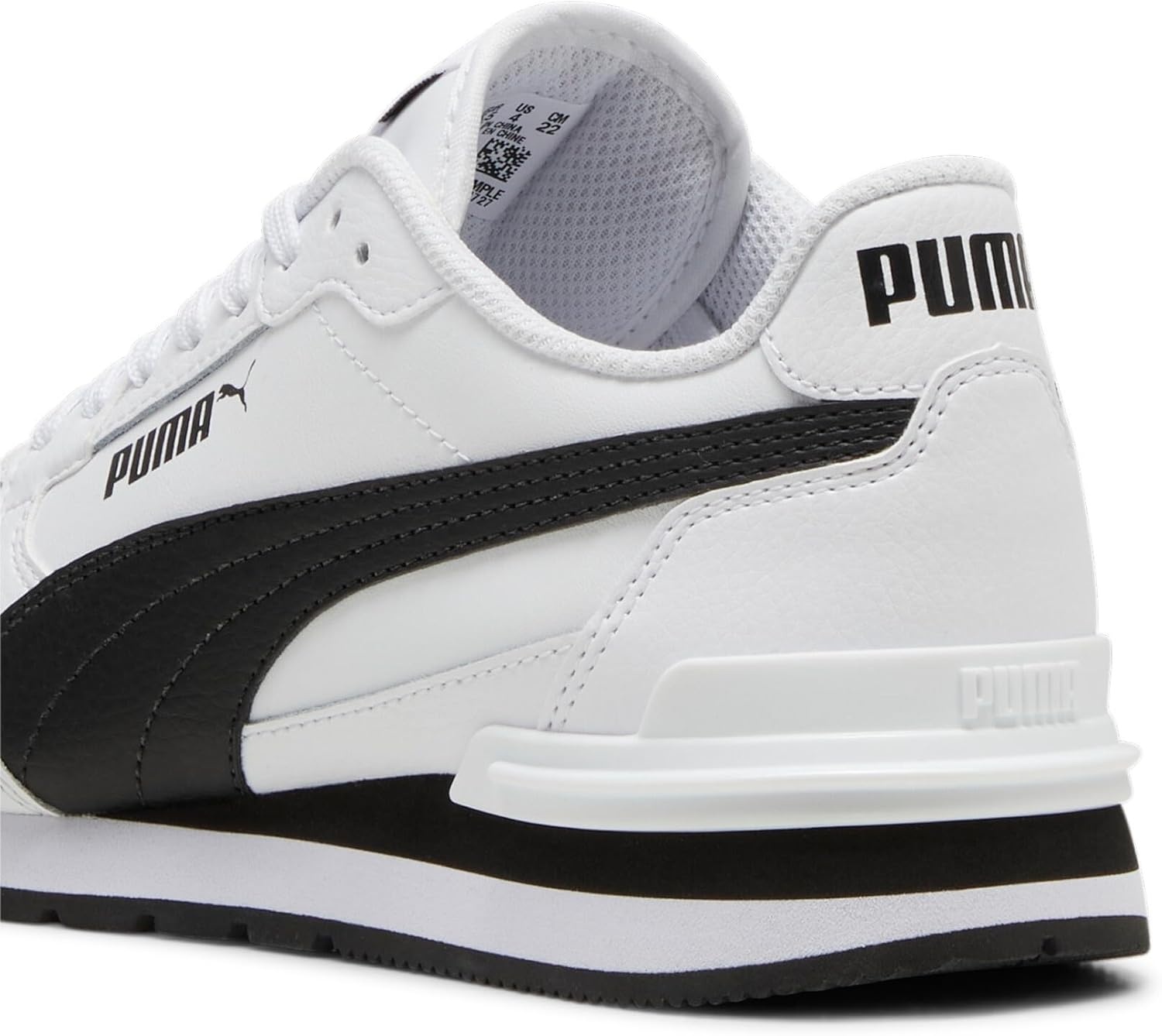 image:imagePuma UnisexChild St Runner Hook and LoopPuma Whitepuma Blackcast Iron