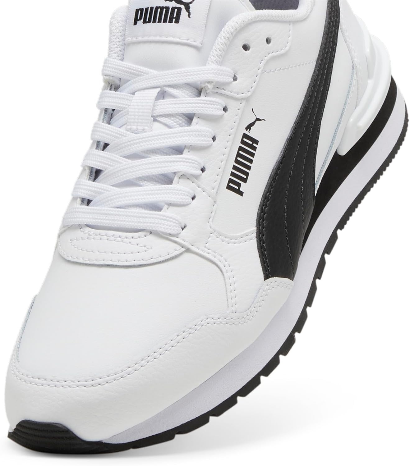 image:imagePuma UnisexChild St Runner Hook and LoopPuma Whitepuma Blackcast Iron