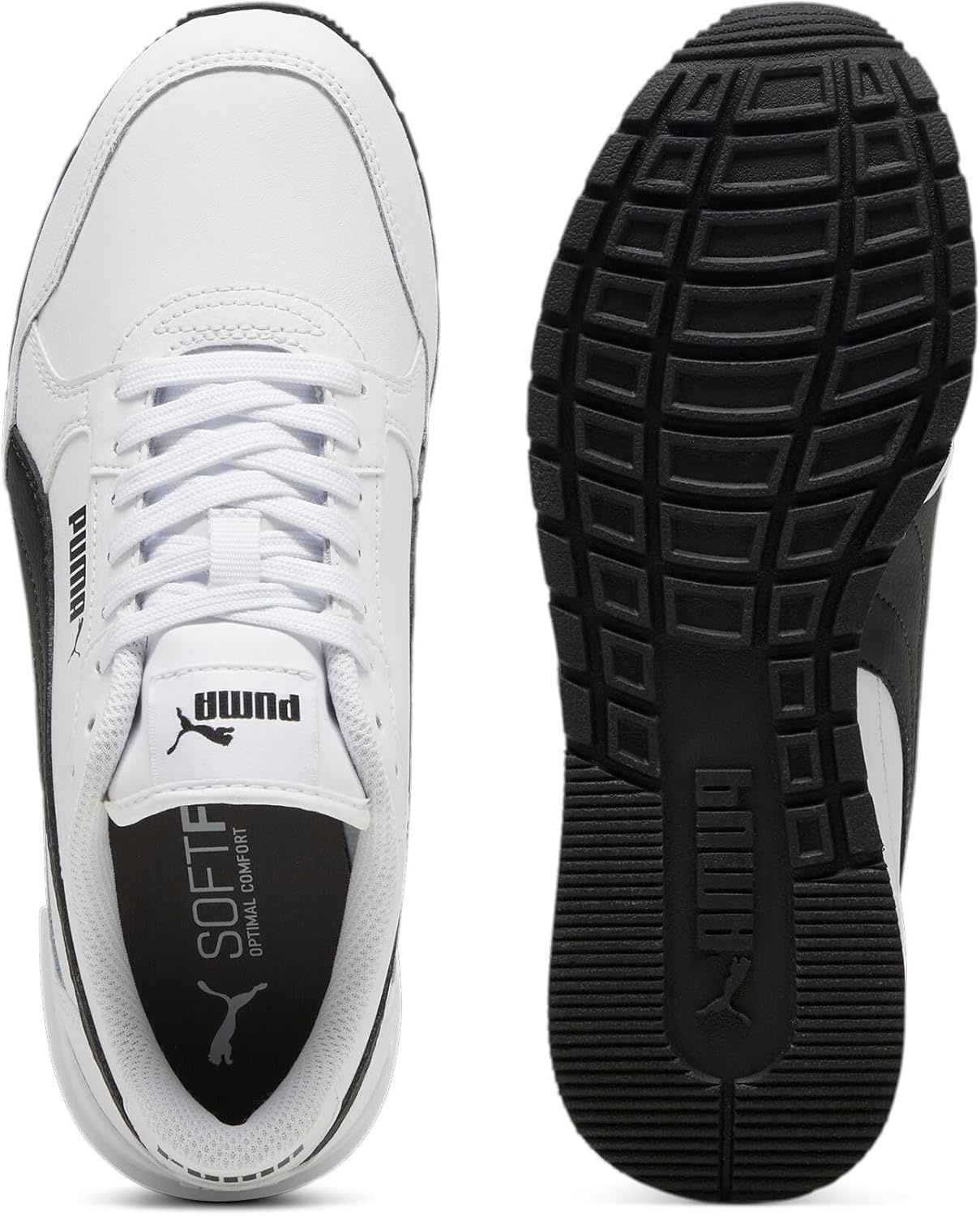 image:imagePuma UnisexChild St Runner Hook and LoopPuma Whitepuma Blackcast Iron