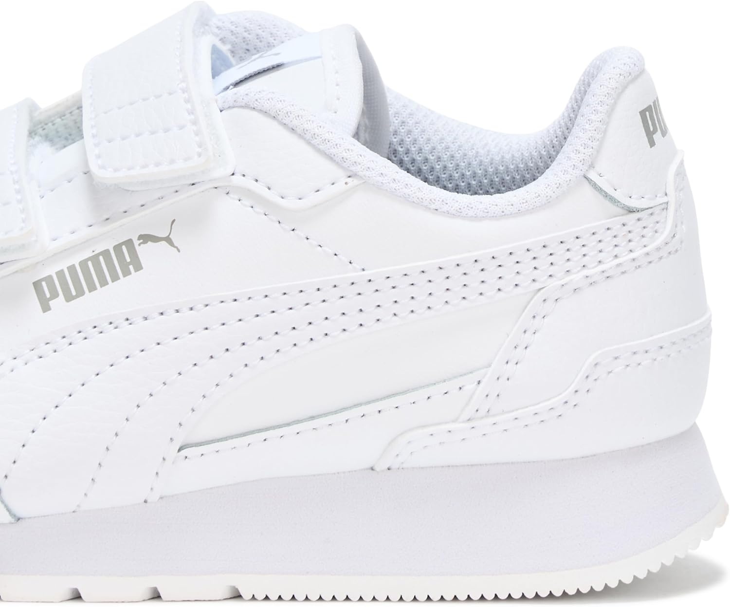 image:imagePuma UnisexChild St Runner Hook and LoopPuma Whitepuma Whitegray Echo