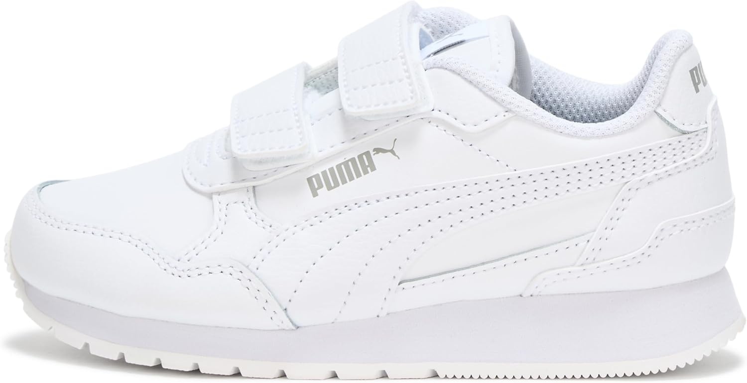image:imagePuma UnisexChild St Runner Hook and LoopPuma Whitepuma Whitegray Echo