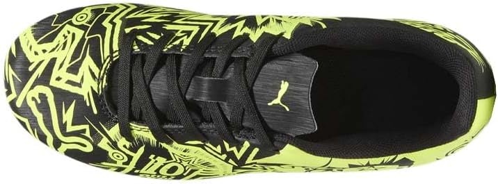image:imagePuma UnisexChild Tacto Christian Pulisic Firm Artificial Ground Soccer CleatsBlackelectric Lime