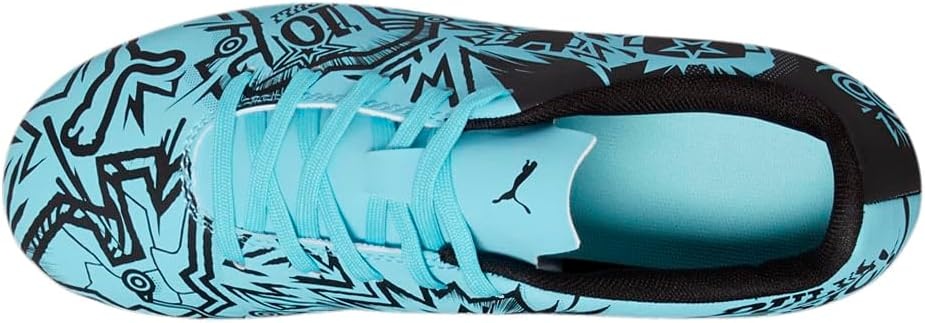image:imagePuma UnisexChild Tacto Christian Pulisic Firm Artificial Ground Soccer CleatsHero BluePuma Black