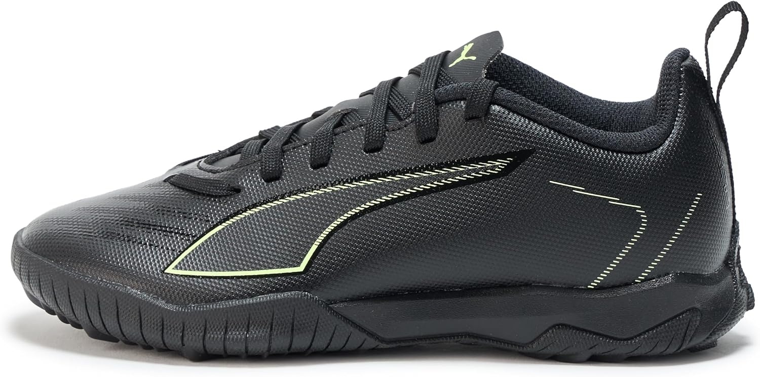 image:imagePuma UnisexChild Ultra Play Turf Training Soccer CleatsBlackfizzy Lightgreen Terrain Ah25