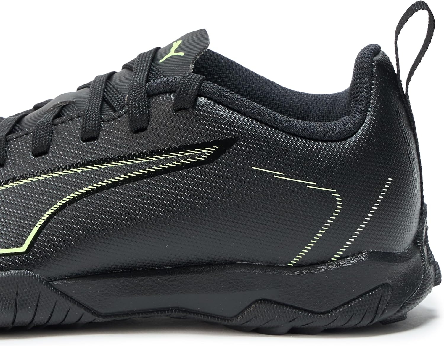 image:imagePuma UnisexChild Ultra Play Turf Training Soccer CleatsBlackfizzy Lightgreen Terrain Ah25