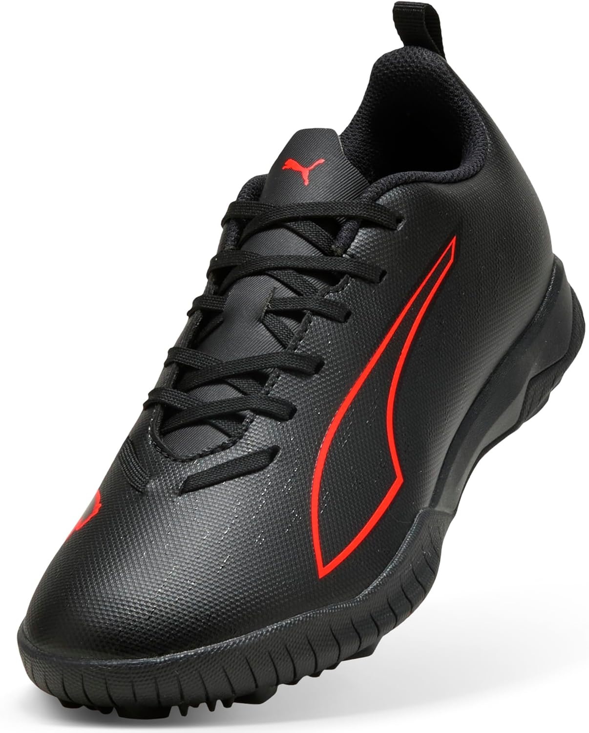 image:imagePuma UnisexChild Ultra Play Turf Training Soccer CleatsPuma Blackpuma Red