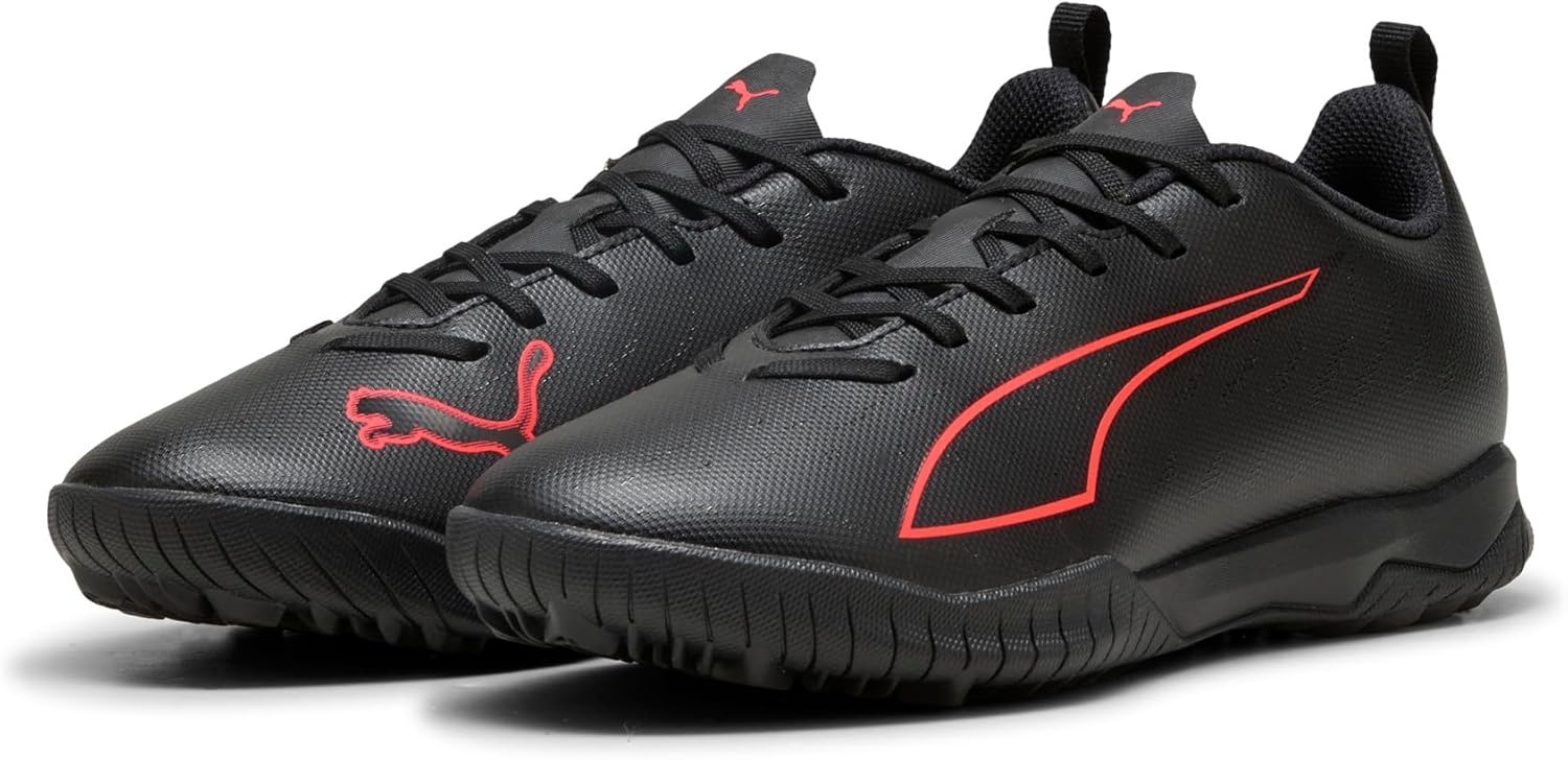 image:imagePuma UnisexChild Ultra Play Turf Training Soccer CleatsPuma Blackpuma Red