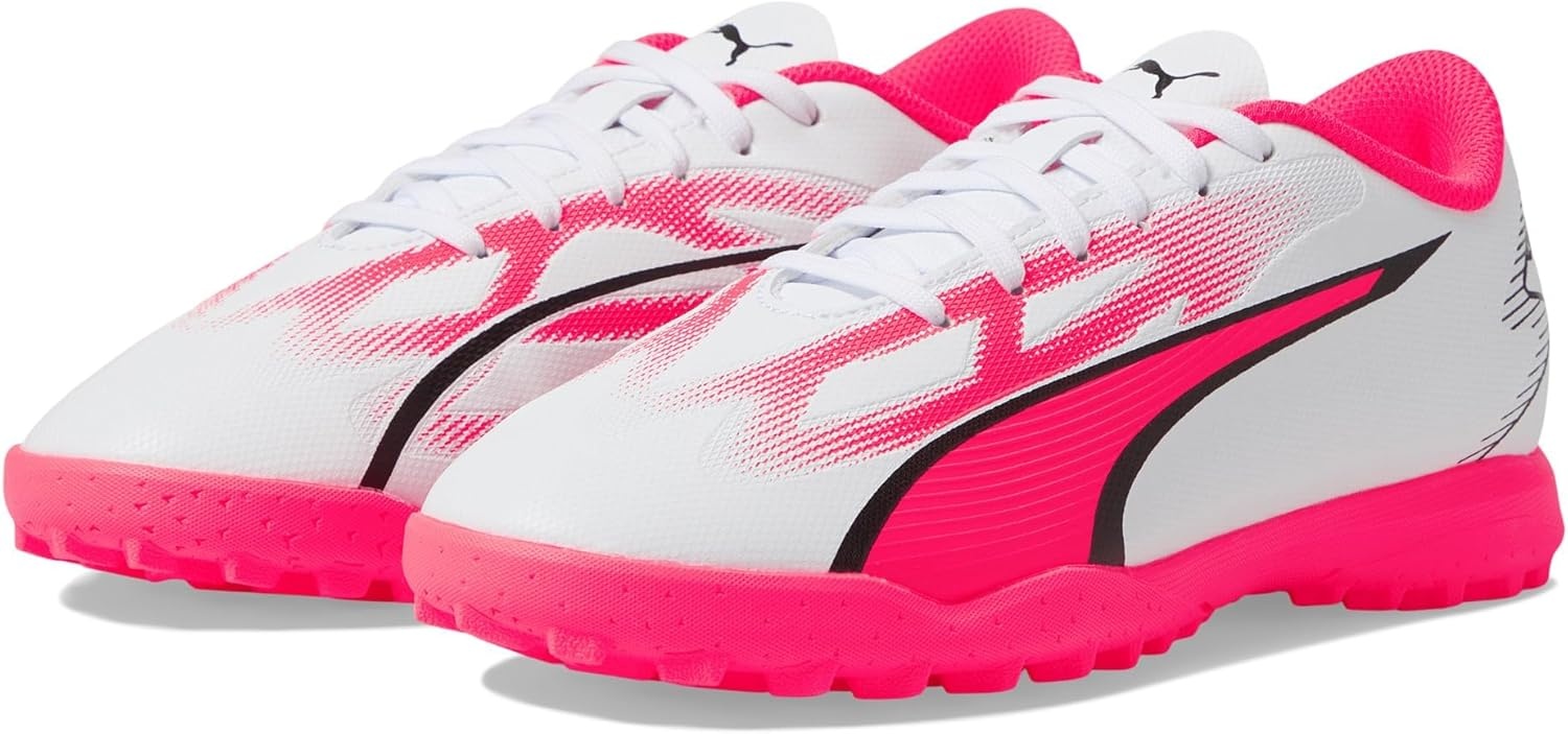 image:imagePuma UnisexChild Ultra Play Turf Training Soccer CleatsPuma Whitepuma Blackfire Orchid