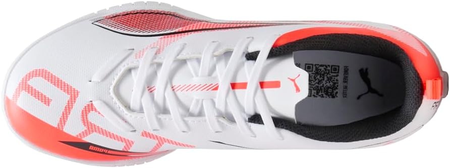 image:imagePuma UnisexChild Ultra Play Turf Training Soccer CleatsPuma Whitepuma Blackglowing Red