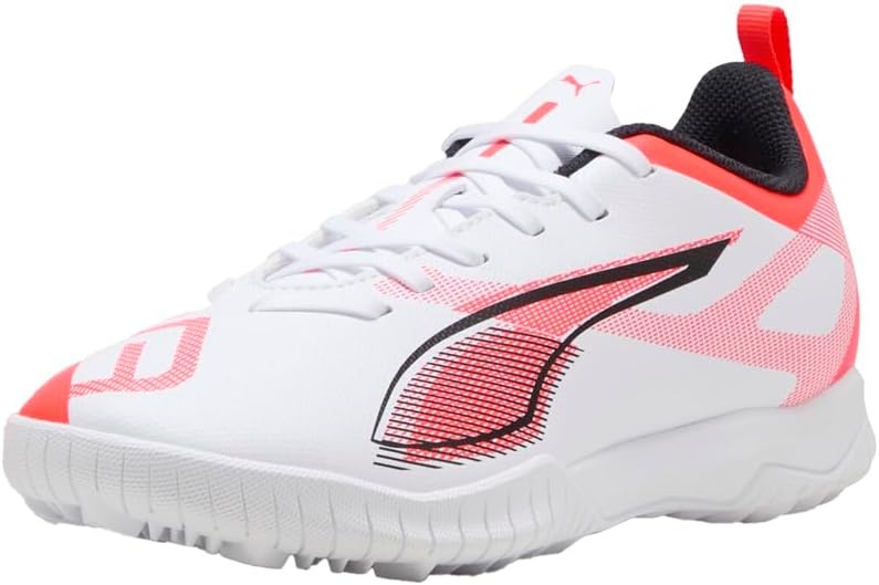 image:imagePuma UnisexChild Ultra Play Turf Training Soccer CleatsPuma Whitepuma Blackglowing Red