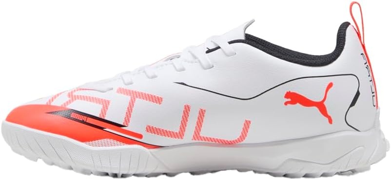 image:imagePuma UnisexChild Ultra Play Turf Training Soccer CleatsPuma Whitepuma Blackglowing Red
