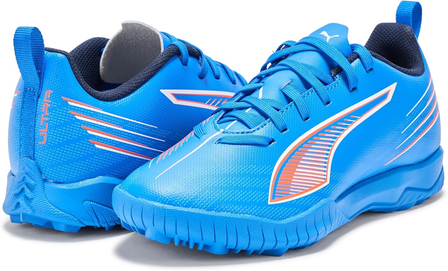 image:imagePuma UnisexChild Ultra Play Turf Training Soccer CleatsUltra Bluewhiteglowing Red Ah25