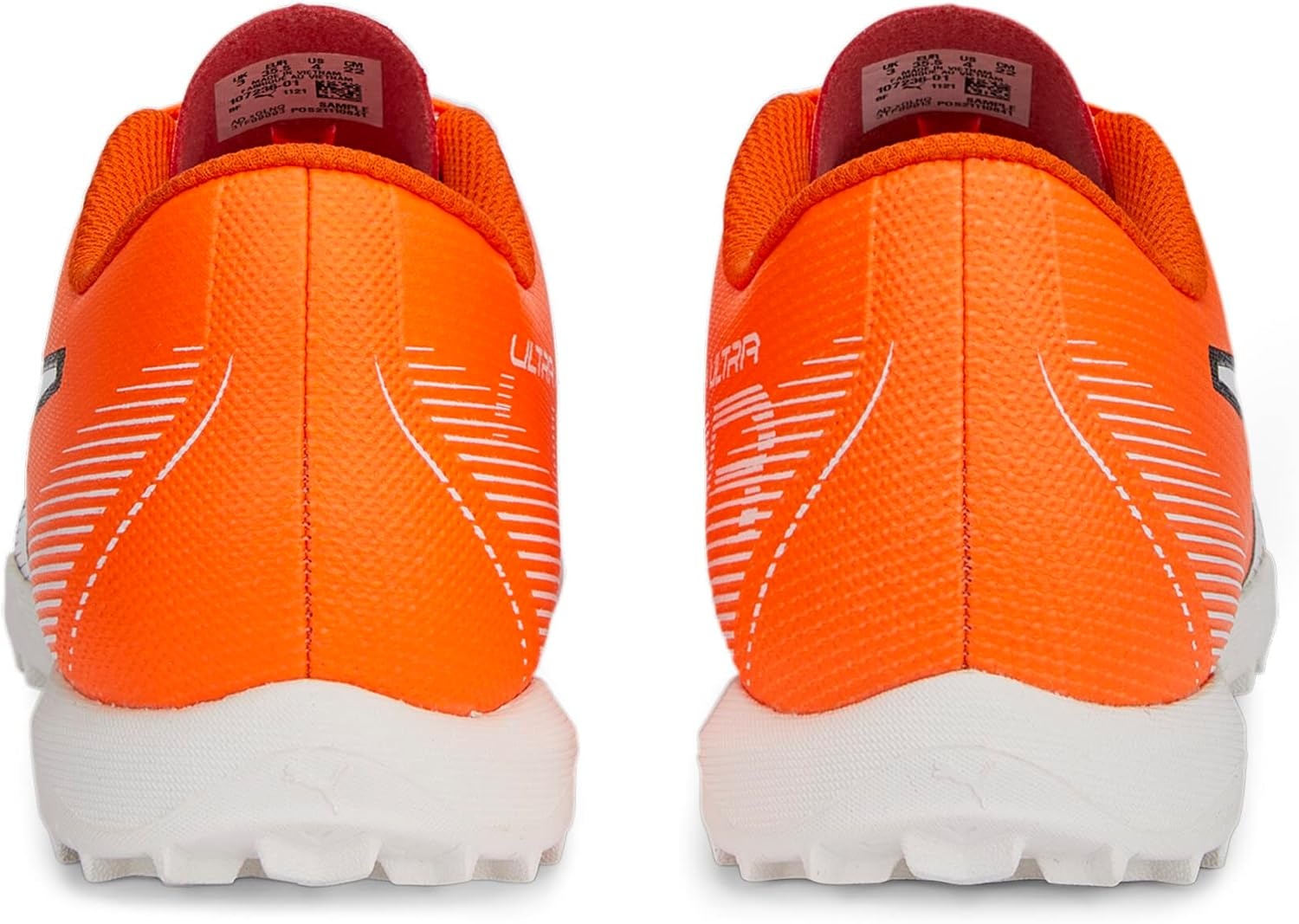 image:imagePuma UnisexChild Ultra Play Turf Training Soccer CleatsUltra Orangewhiteblue Glimmer