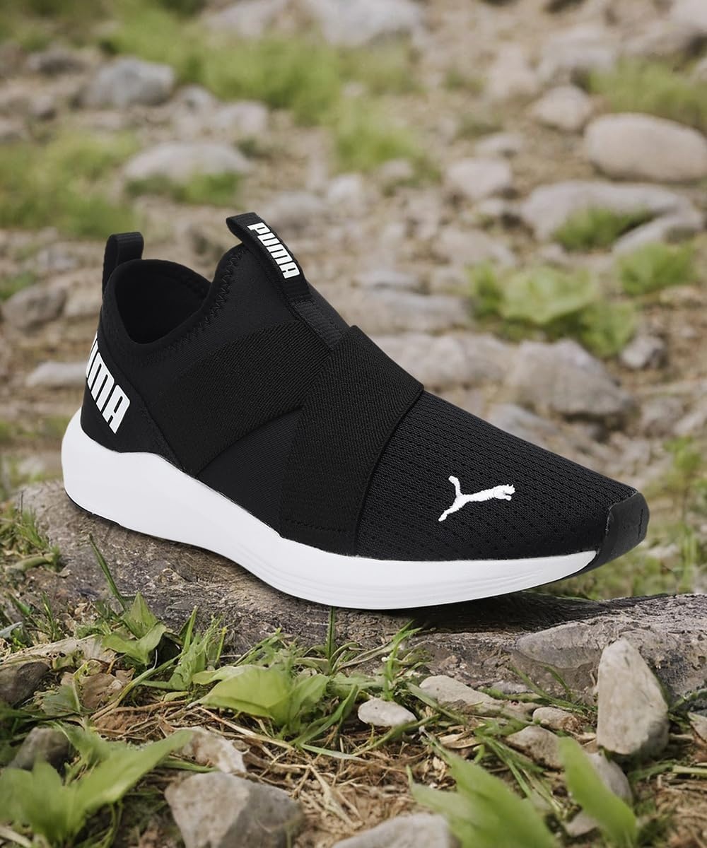image:imagePuma Womens Prowl Slipon Shine WnsCross TrainerBlackWhite